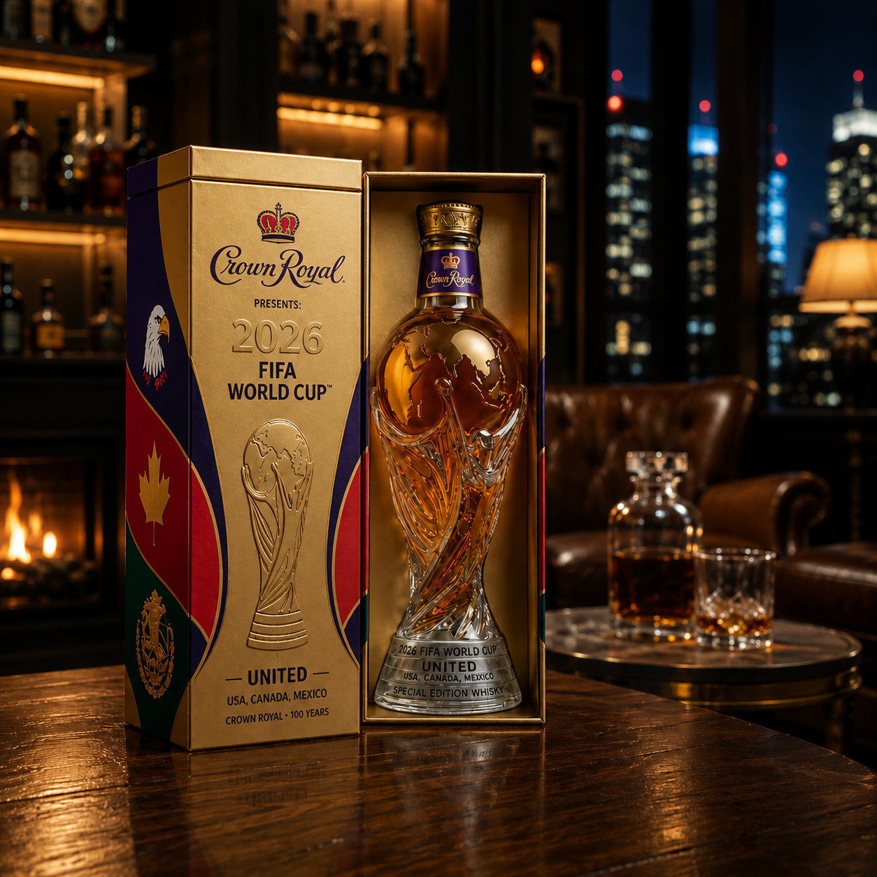 World Cup 2026 Edition – Whiskey Decanter