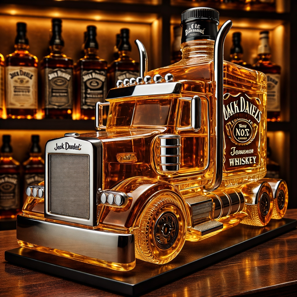 Semi-Truck Whiskey Decanter