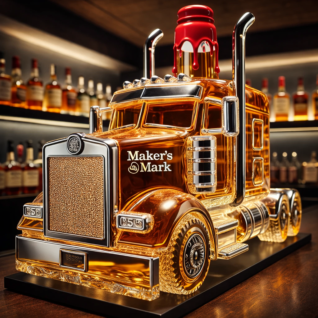 Semi-Truck Whiskey Decanter