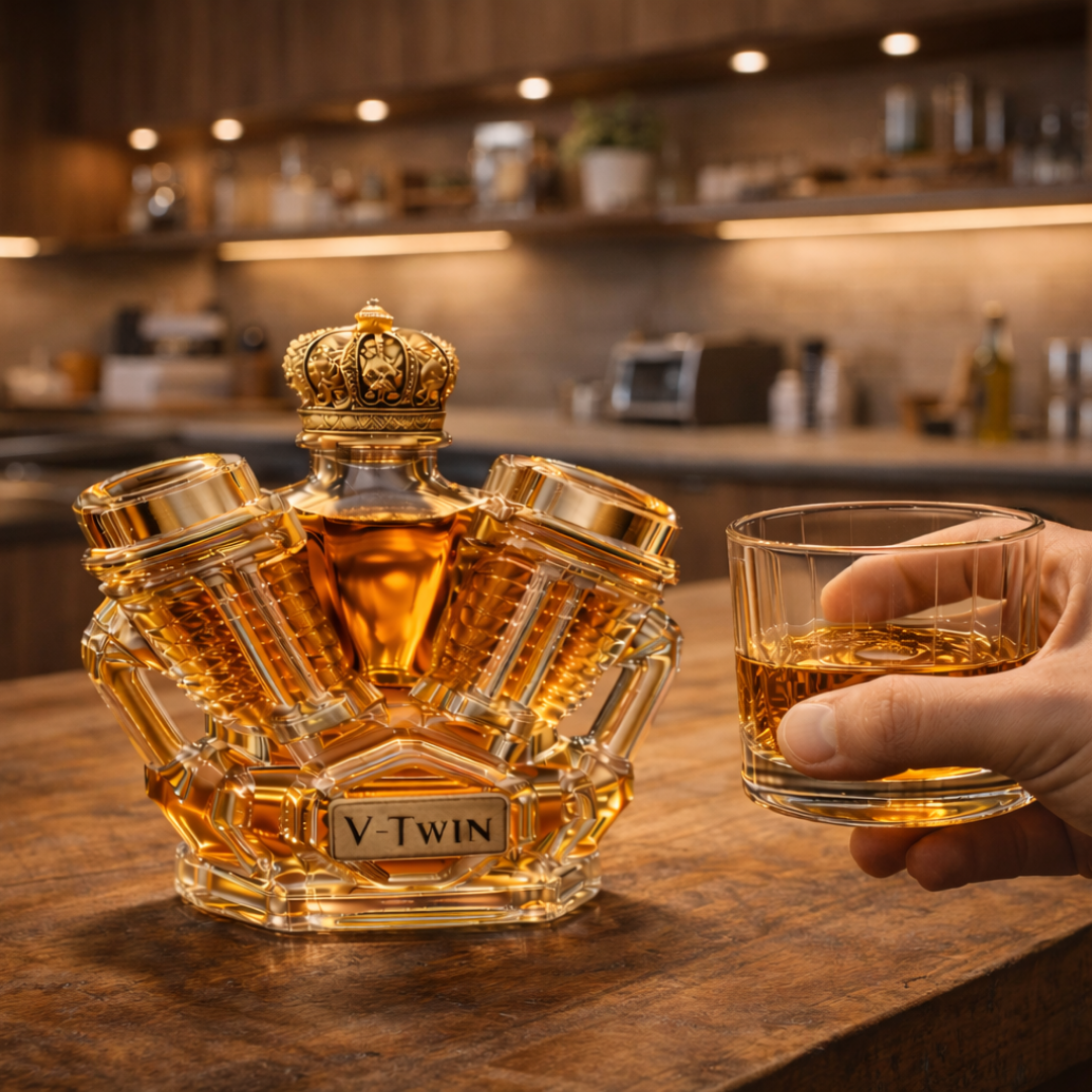 Whiskey Decanter – V8 Edition