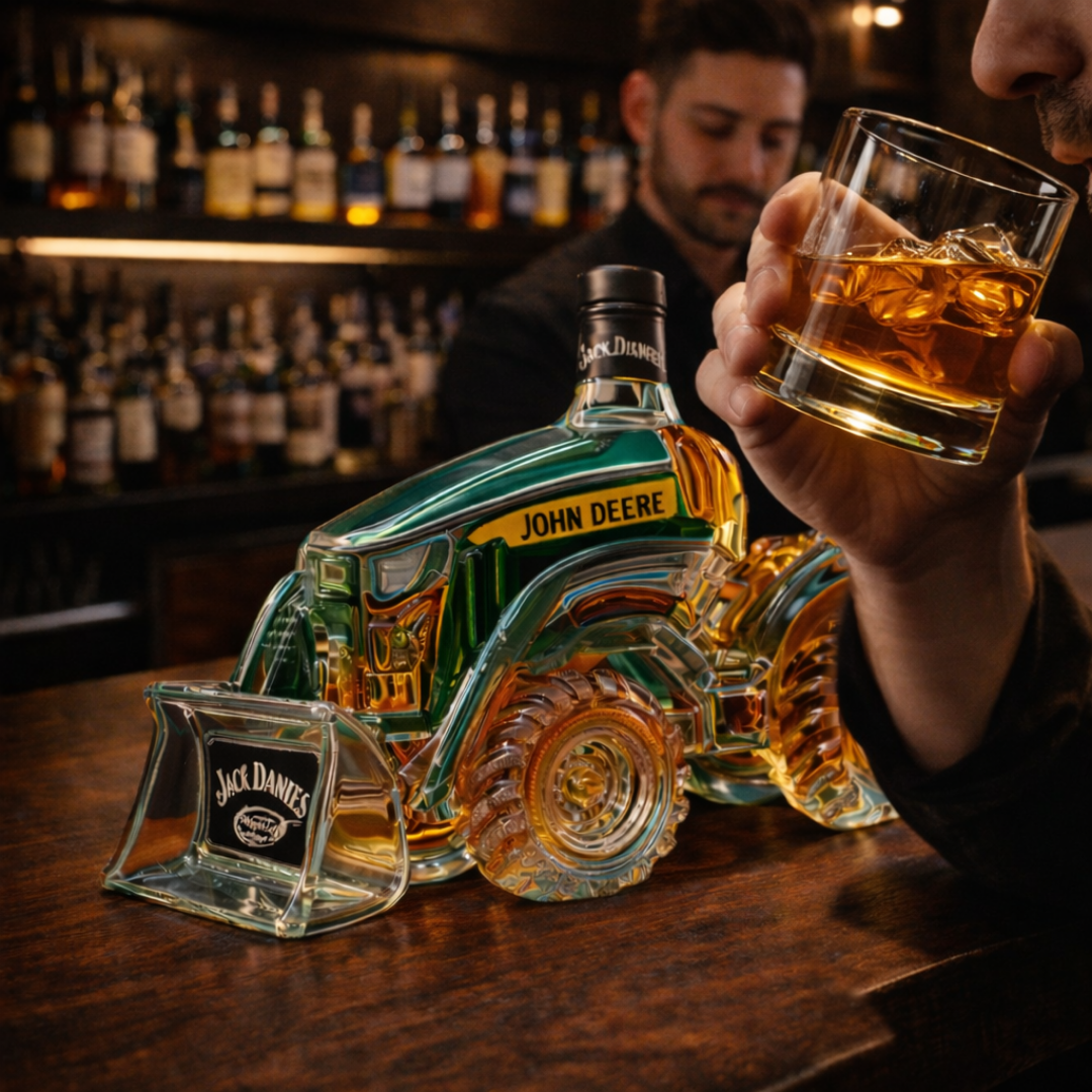 Whiskey Decanter – Tractor Edition