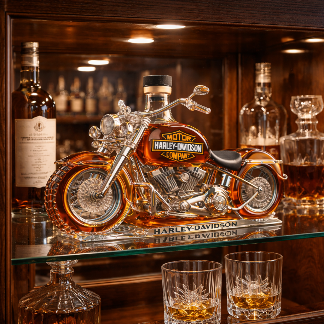 Whiskey Decanter – Motorcycle Edition