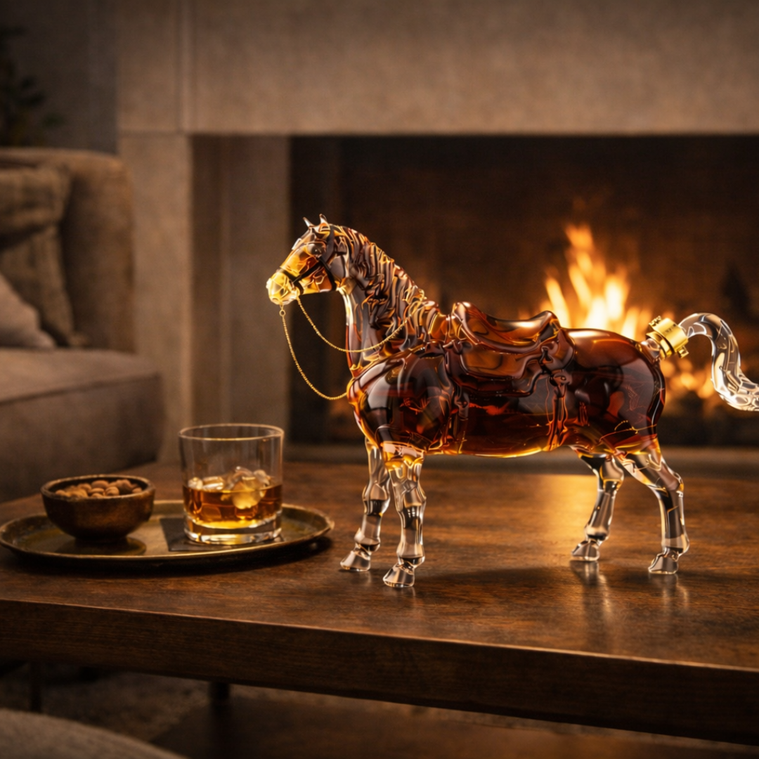 Whiskey Decanter – Equestrian Edition