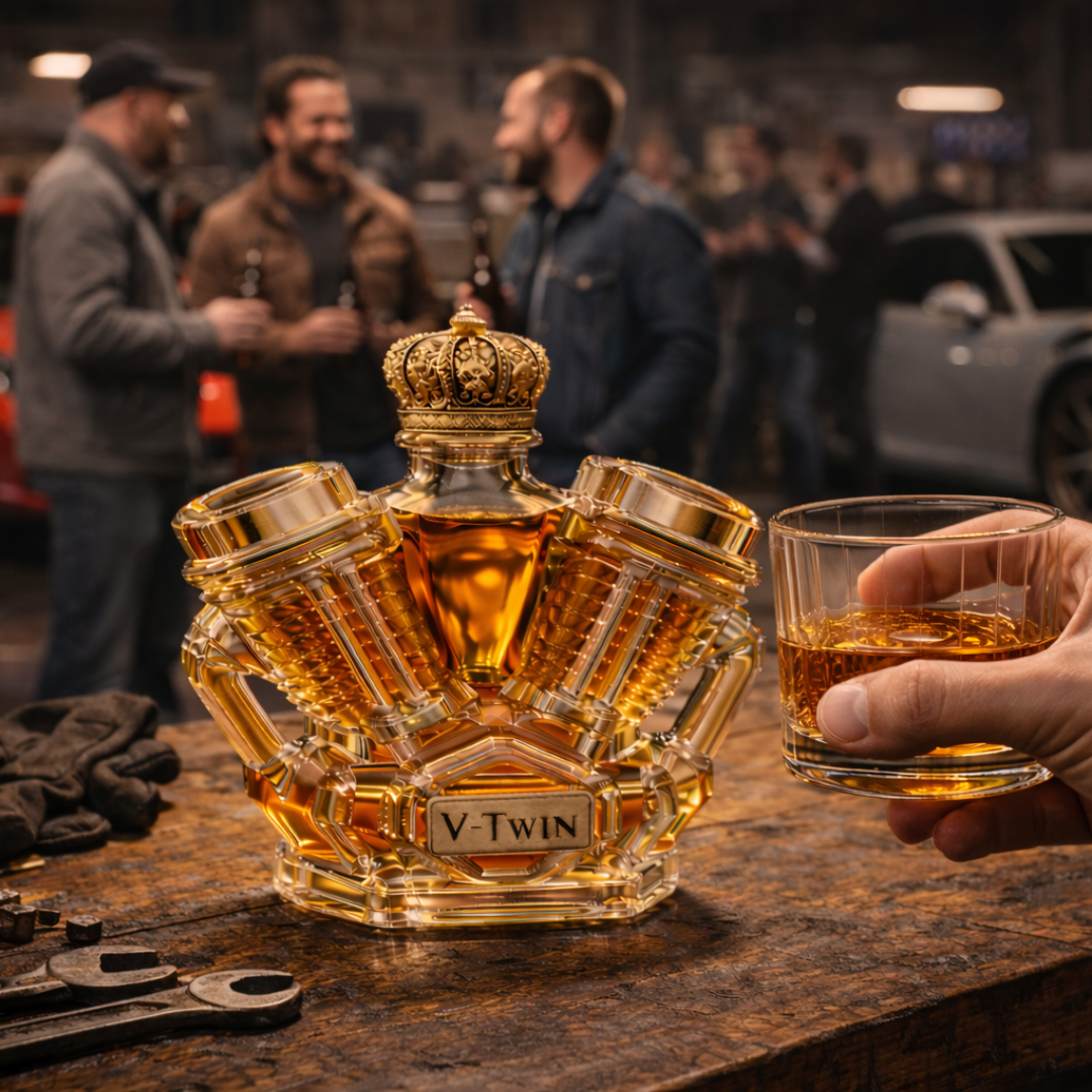 Whiskey Decanter – V8 Edition