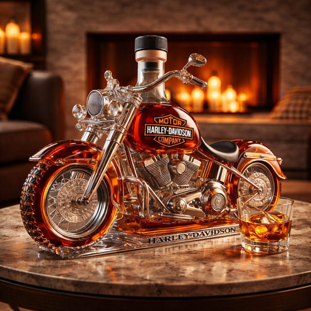 Whiskey Decanter – Motorcycle Edition