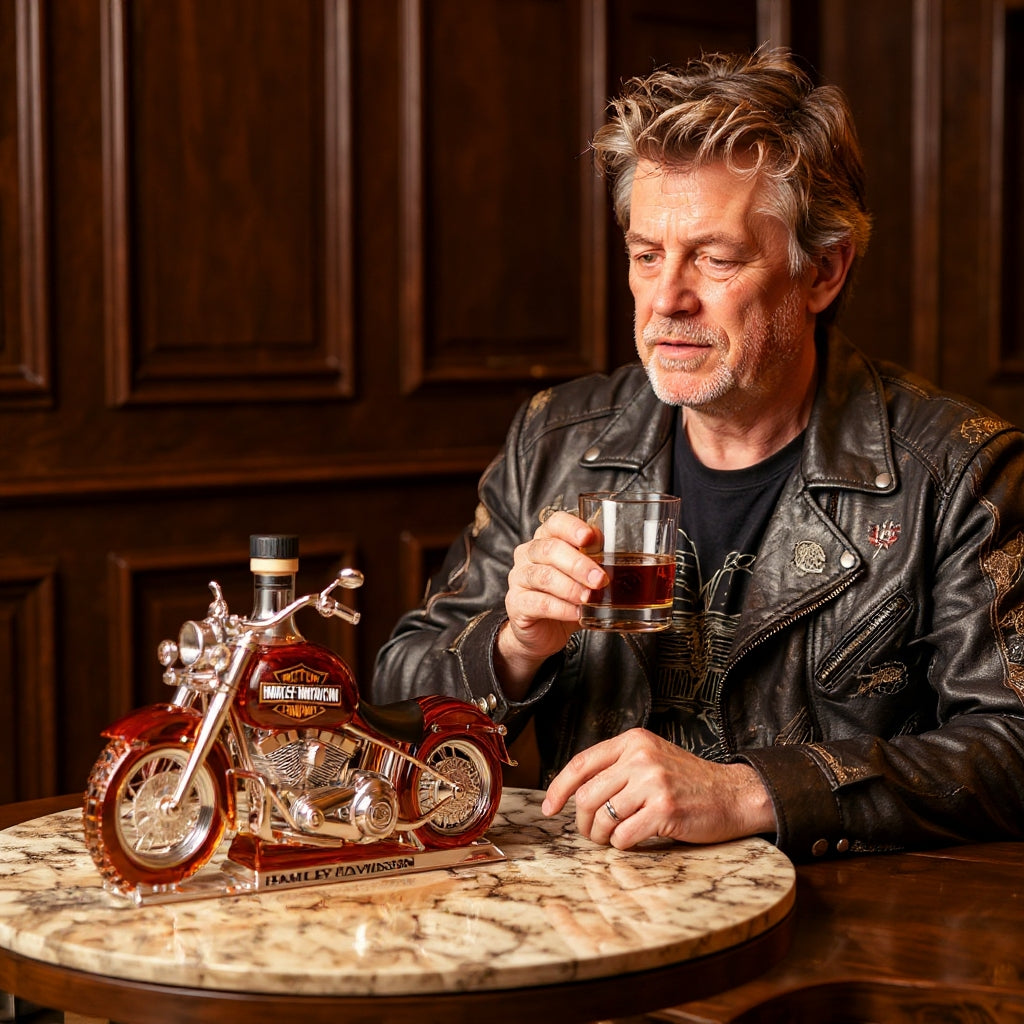 Whiskey Decanter – Motorcycle Edition