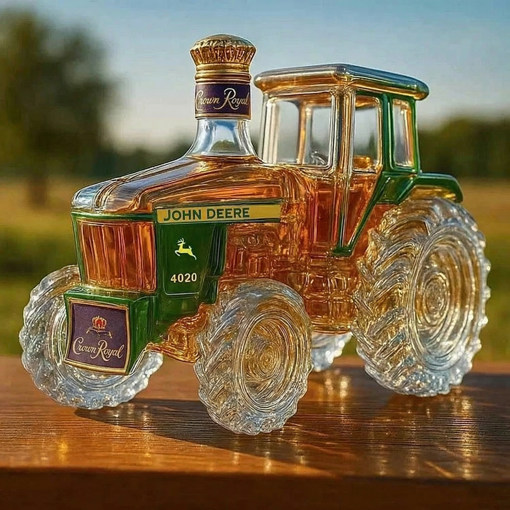4020 Glass Whiskey Decanter