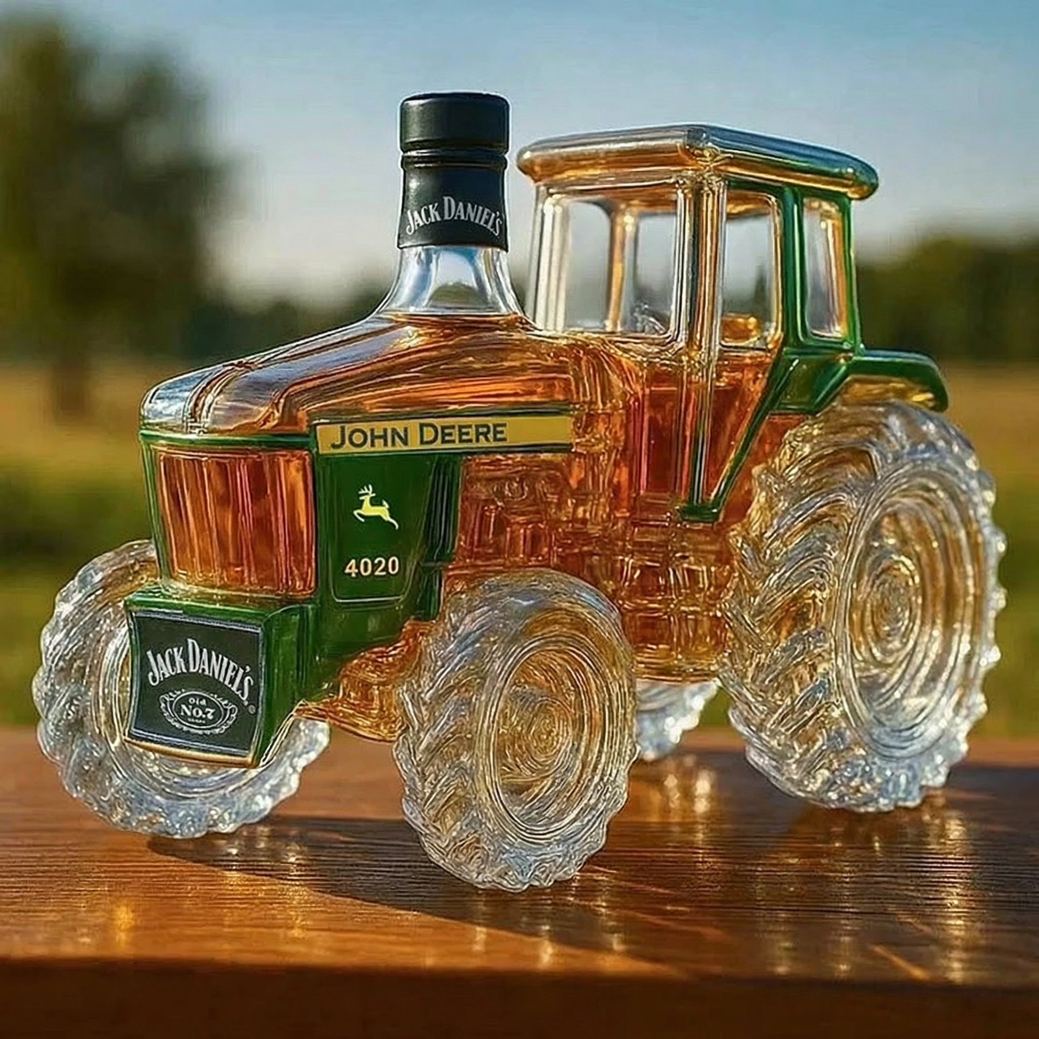 4020 Glass Whiskey Decanter