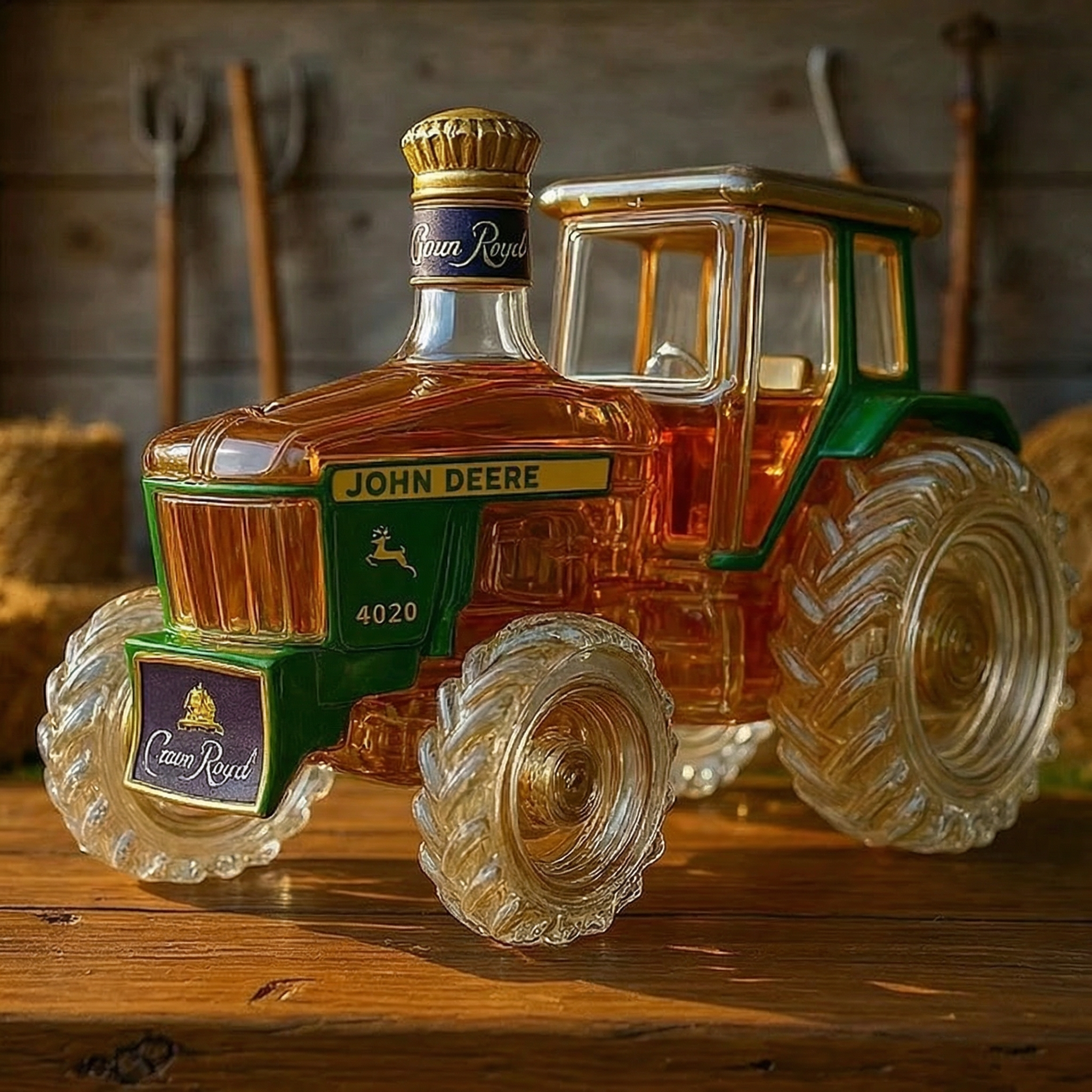 4020 Glass Whiskey Decanter