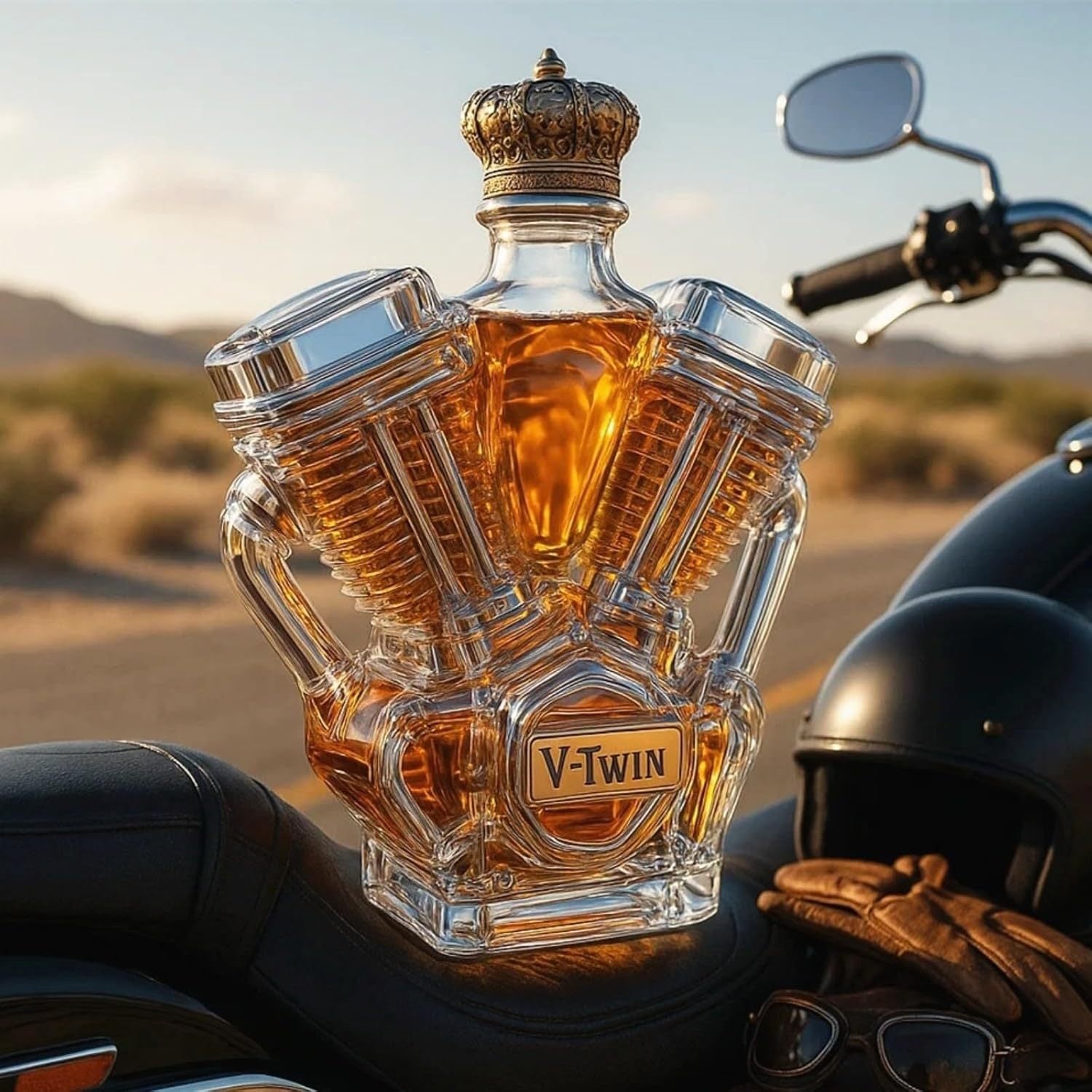 Whiskey Decanter – V8 Edition