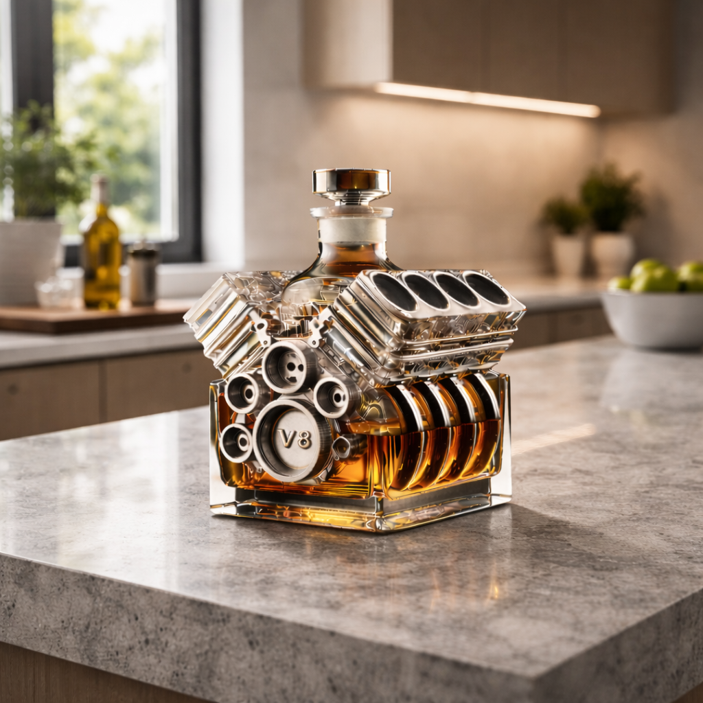 Whiskey Decanter – Engine Edition