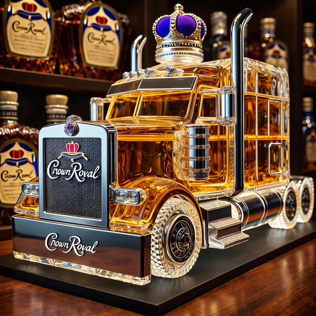 Semi-Truck Whiskey Decanter