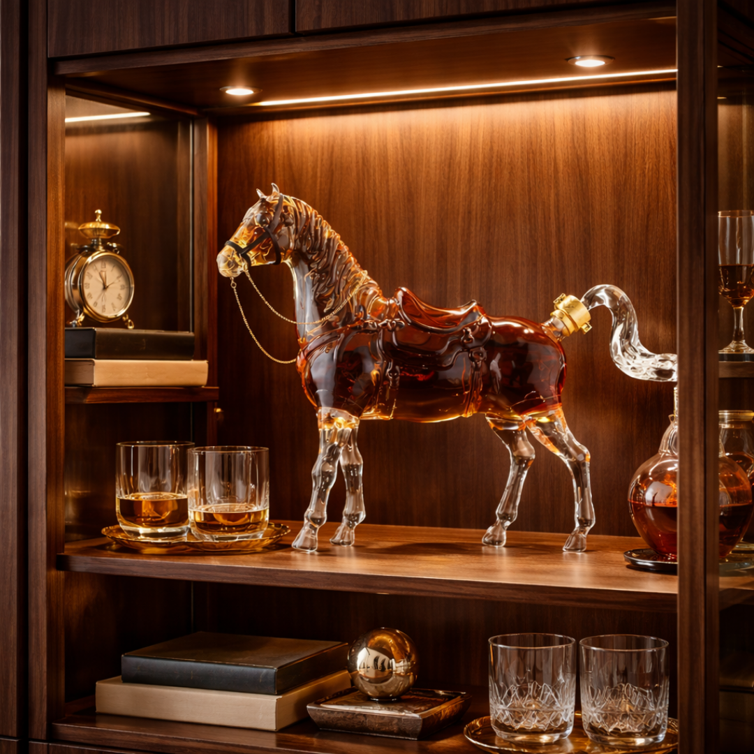 Whiskey Decanter – Equestrian Edition