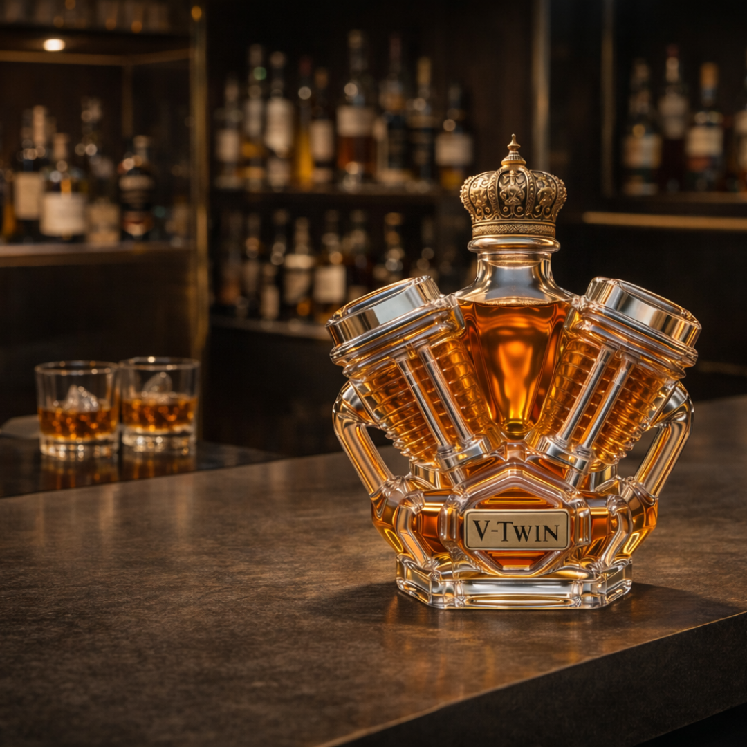 Whiskey Decanter – V8 Edition