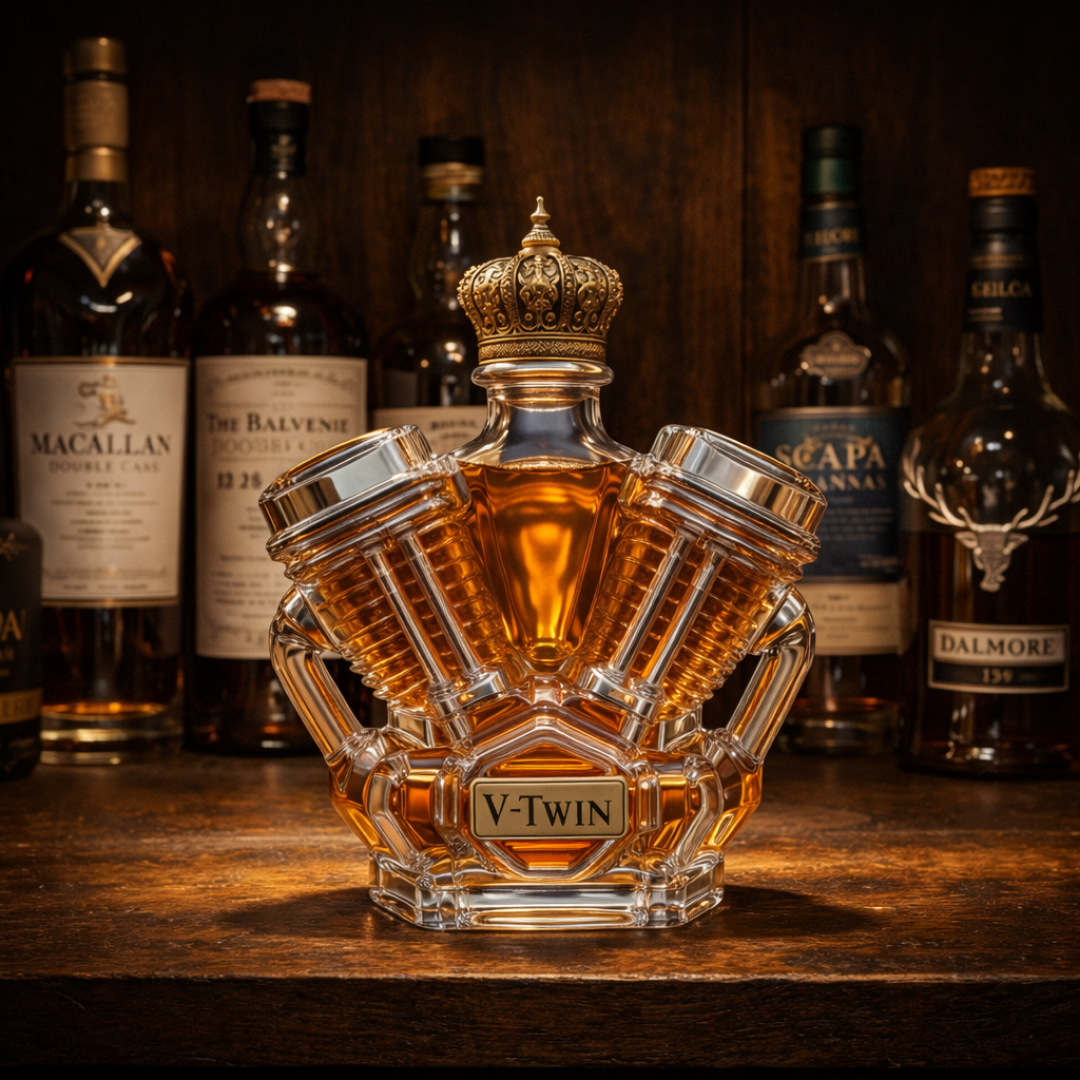 Whiskey Decanter – V8 Edition
