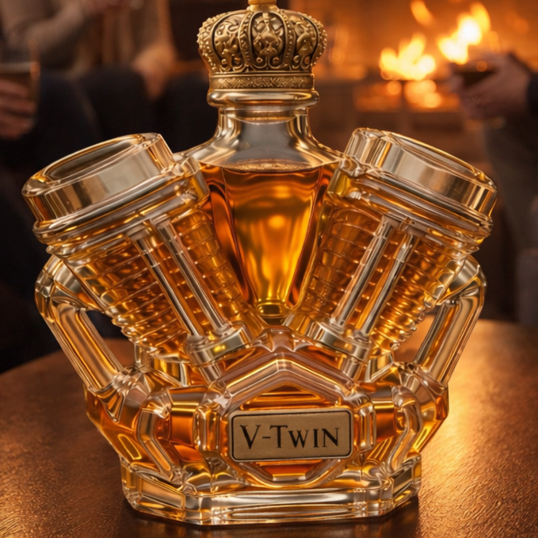 Whiskey Decanter – V8 Edition