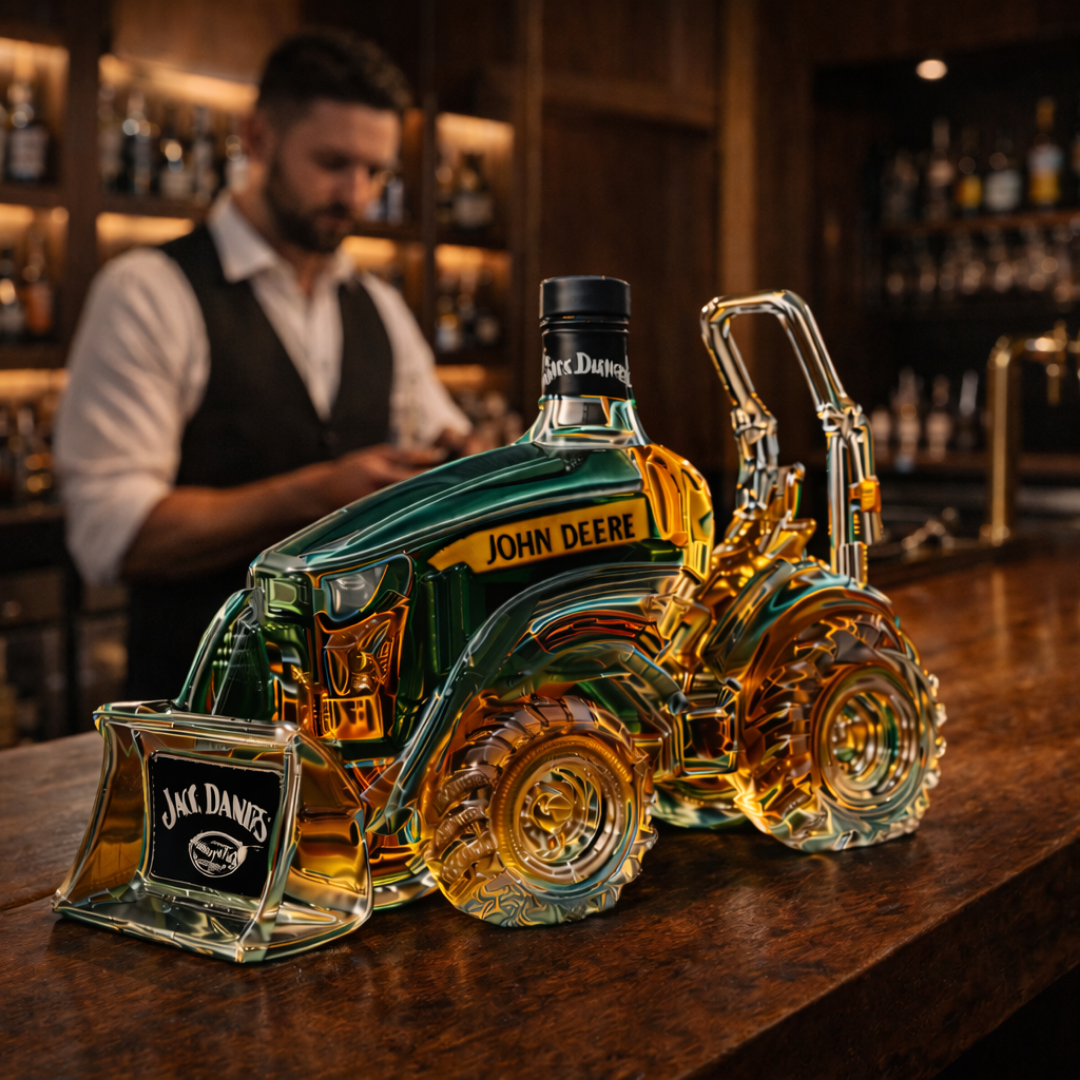 Whiskey Decanter – Tractor Edition