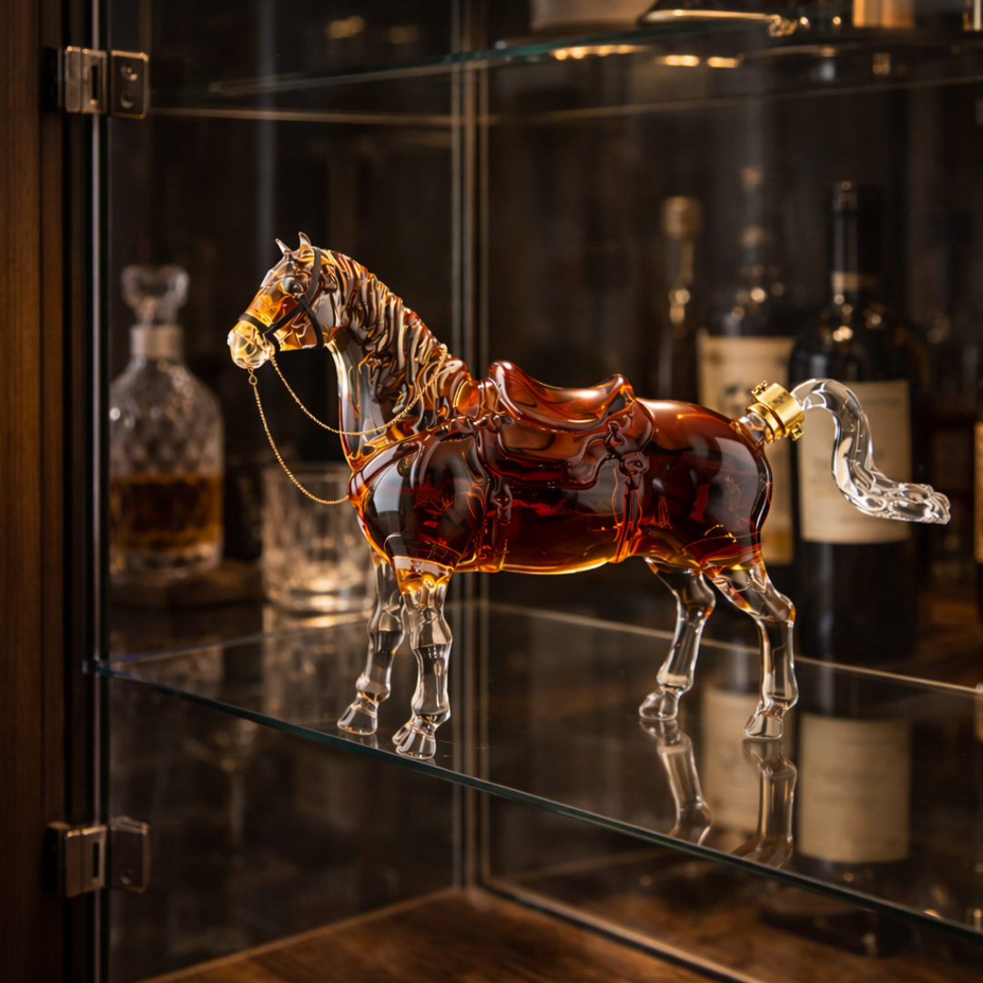 Whiskey Decanter – Equestrian Edition