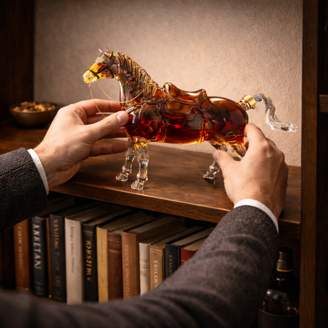 Whiskey Decanter – Equestrian Edition