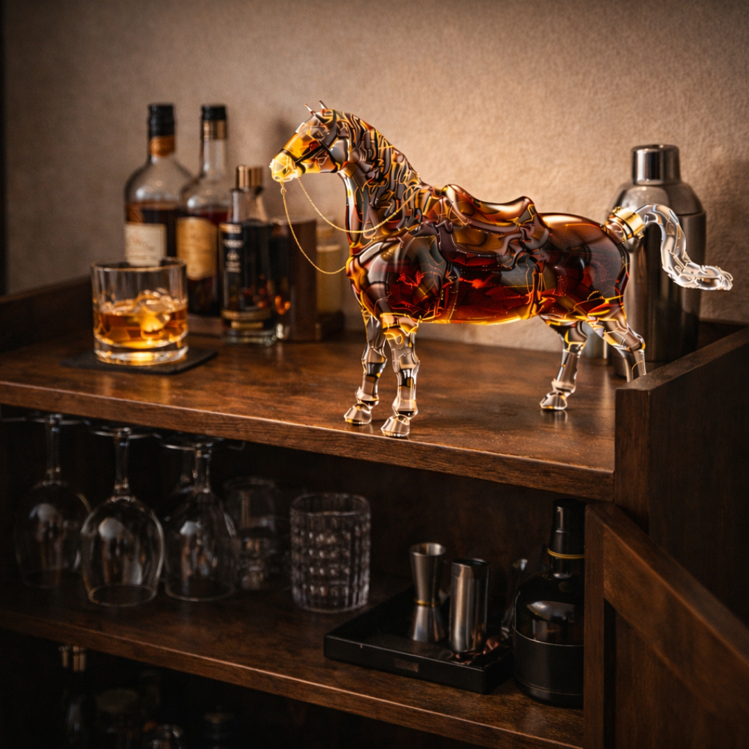 Whiskey Decanter – Equestrian Edition