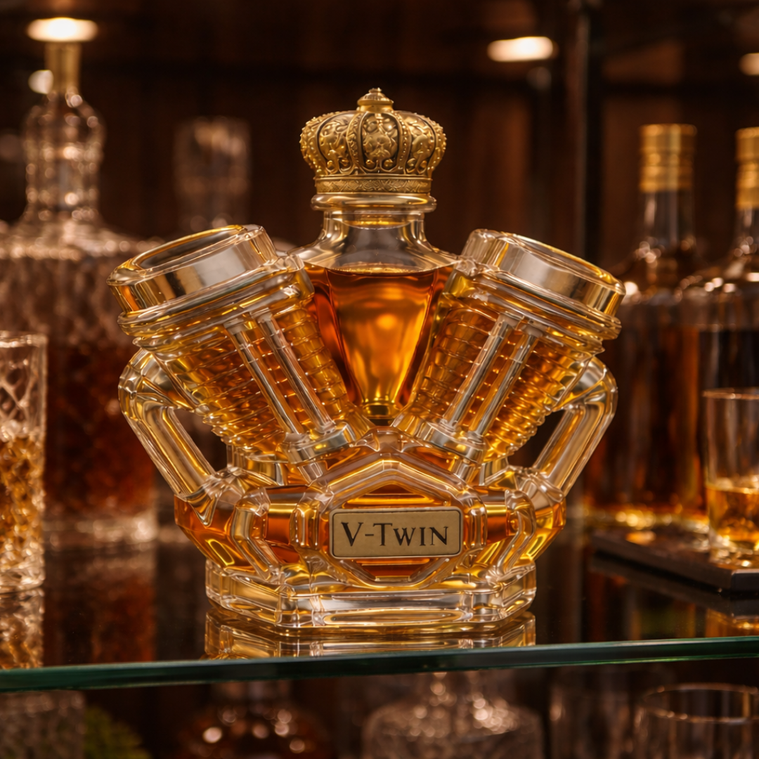 Whiskey Decanter – V8 Edition