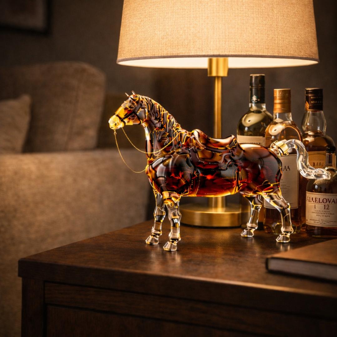 Whiskey Decanter – Equestrian Edition