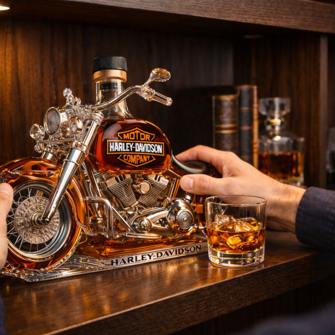 Whiskey Decanter – Motorcycle Edition