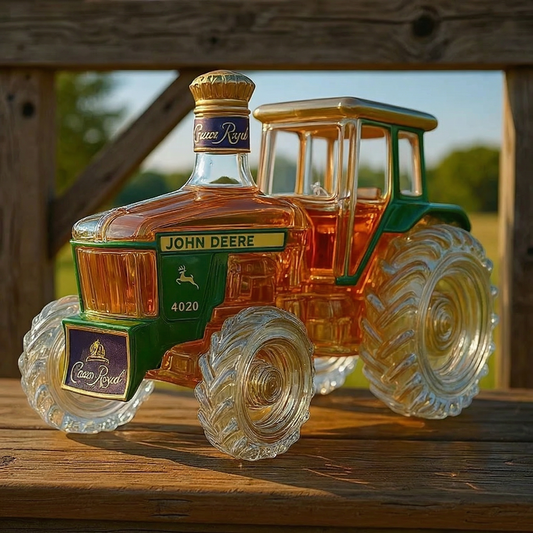 4020 Glass Whiskey Decanter